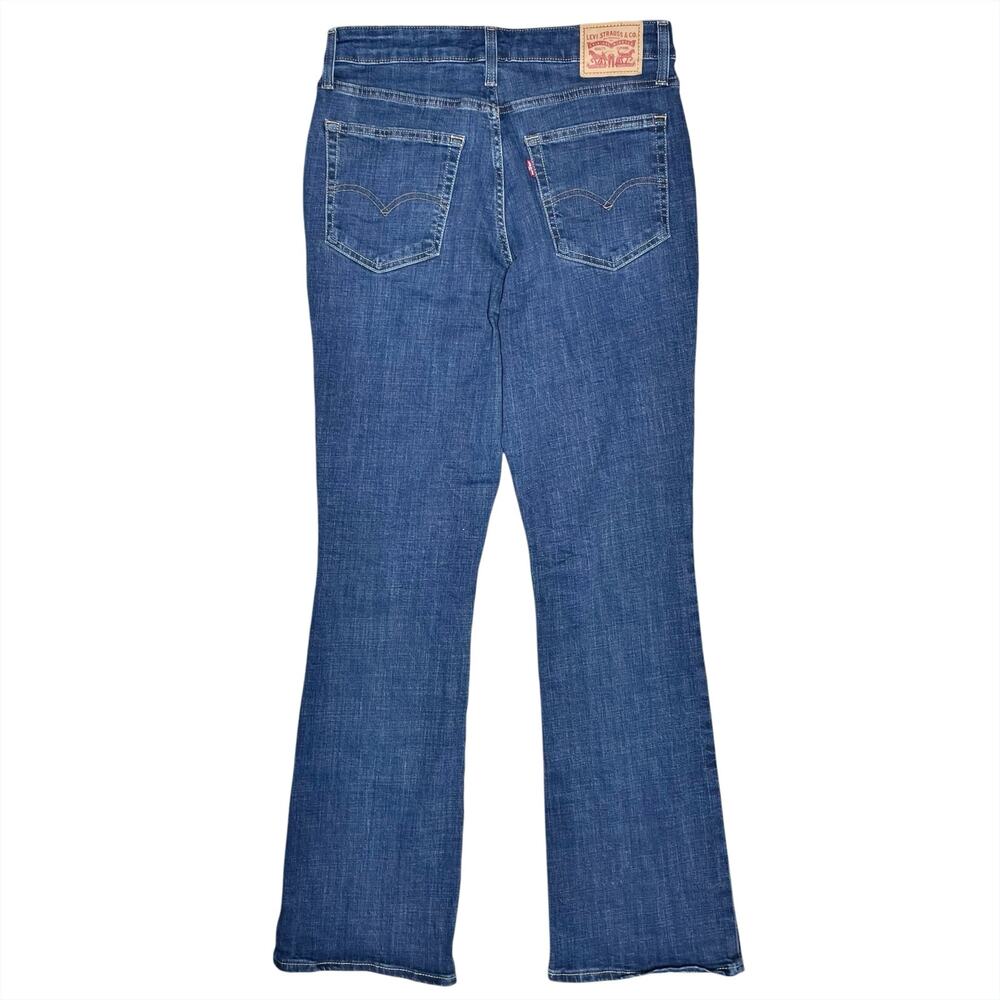 LEVI'S 725 High Rise Boot Cut Stretch Denim Jeans Medium-Dark Wash Size 31 - Picture 2 of 8